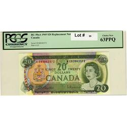1969 $20 repl  BC50aA *EB 2042372 PCGS 63 PPQ