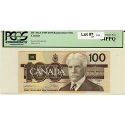 1988 $100 repl BC-60aA AJX 1066156 PCGS 64 PPQ