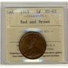 Image 1 : 1918 1¢ ICCS MS62 RB