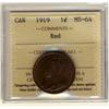 Image 1 : 1919 1¢ ICCS MS64RD.
