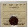 Image 1 : 1924 1¢ ICCS EF40