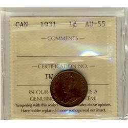 1931 1¢ ICCS AU55