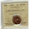 Image 1 : 1948 A Off Denticle 1¢ ICCS MS64 Red