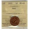 Image 1 : 1972 1¢ ICCS MS65 Red