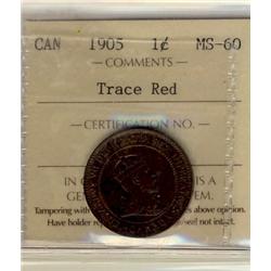 1989 1¢ ICCS MS64