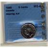 Image 1 : 1948 5¢ Hearing Aid CCCS MS63