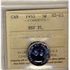Image 1 : 1953 5¢ NSF FL ICCS MS65