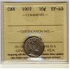 Image 1 : 1907 10¢ ICCS EF40