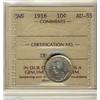 Image 1 : 1916 10¢ ICCS AU55