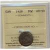 Image 1 : 1928 10¢ ICCS AU50