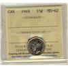 Image 1 : 1948 10¢ ICCS MS62