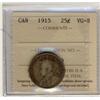 Image 1 : 1915 25¢ ICCS VG8