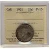 Image 1 : 1921 25¢ ICCS F15
