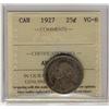 Image 1 : 1927 25¢ ICCS VG8