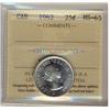 Image 1 : 1962 25¢ ICCS MS65