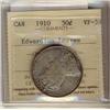1910 50¢ Edw Lvs ICCS VF30