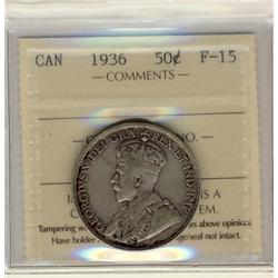 1936 50¢ ICCS F15