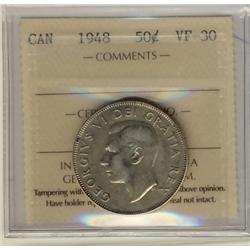 1948 50¢ ICCS VF30