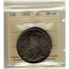 Image 1 : 1936 $1 ICCS MS64