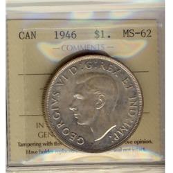 1946 $1 ICCS MS62
