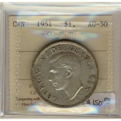 1951 $1 ARN ICCS AU50