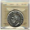 Image 1 : 1952 $1 NWL ICCS PL64