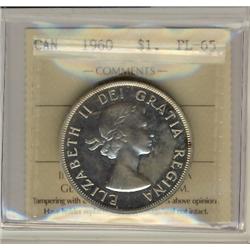 1960 $1 ICCS PL65 Cameo