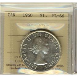 1960 $1 ICCS PL66 Cameo