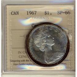 1967 $1 ICCS SP66 Cameo