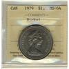Image 1 : 1979 $1 Nickel ICCS MS64