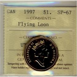 1997 $1 Flying Loon ICCS SP67