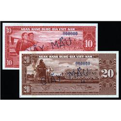 South Viet Nam - National Bank of Viet Nam, 1962 ND Issue.