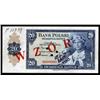 Image 1 : Poland - Bank Polski, 1939 Second Issue, Rare Approval Specimen Banknote.