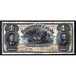 Canada - Dominion of Canada, 1898 Inward One's Issue Banknote.