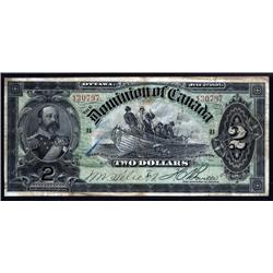 Canada - Dominion of Canada, $2, 1897 Issue.