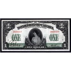 Canada - Dominion of Canada, 1917 Issue Banknote.