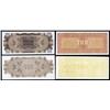 Image 1 : Greece - Occupation - Bank of Greece, 1944 Inflation Issue Progress Back Proof Quartet.