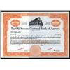 Image 1 : Illinois - Old Second National Bank of Aurora Stock Cert.