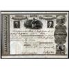 Image 1 : Virginia - Exchange Bank of Virginia 1847 Stock Certificate.