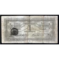 Mexico - Banco Revolucionario De Guerro, Decree of October 6, 1914 Scrip Note.