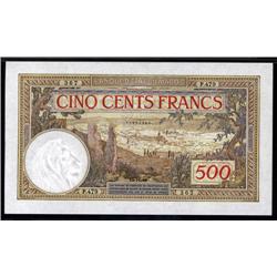 Morocco - Banque D'Etat Du Maroc, 1946-48 Issue Banknote.