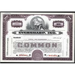 - Eversharp, Inc. Stock Cert.