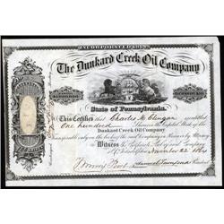 Pennsylvania - The Dunkard Creek Oil Co.