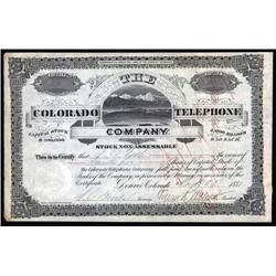 Colorado - Colorado Telephone Co.