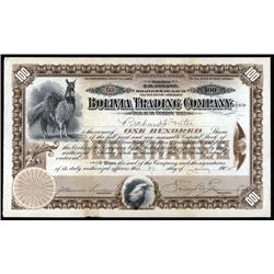 Bolivia - Bolivia Trading Company.