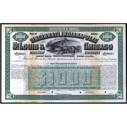 Indiana - Cincinnati, Indianapolis, St. Louis & Chicago Railway Company.