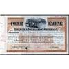 Image 1 : Montana Territory - Coeur D'Alene Railway & Navigation Co. Stock Certificate.