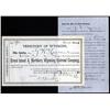 Image 1 : Wyoming - Grand Island & Northern Wyoming Railroad Co. Stock Certificate.