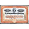 Image 1 : Michigan - Keweenaw Copper Company Stock Certificate.