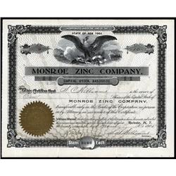 New York - Monroe Zinc Co.